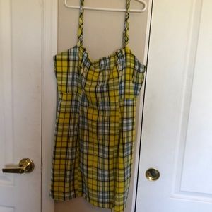 FOREVER21 PLAID DRESS💛